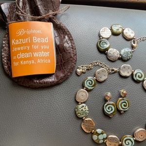 Kazuri Bead Brighton Jewelry Full Set
